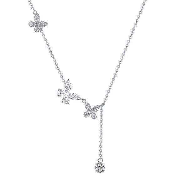 Ladies' butterfly tassel necklace - Image 5