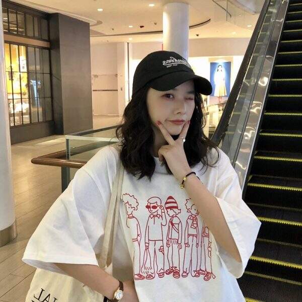 Short sleeved T-shirt for women - Image 2