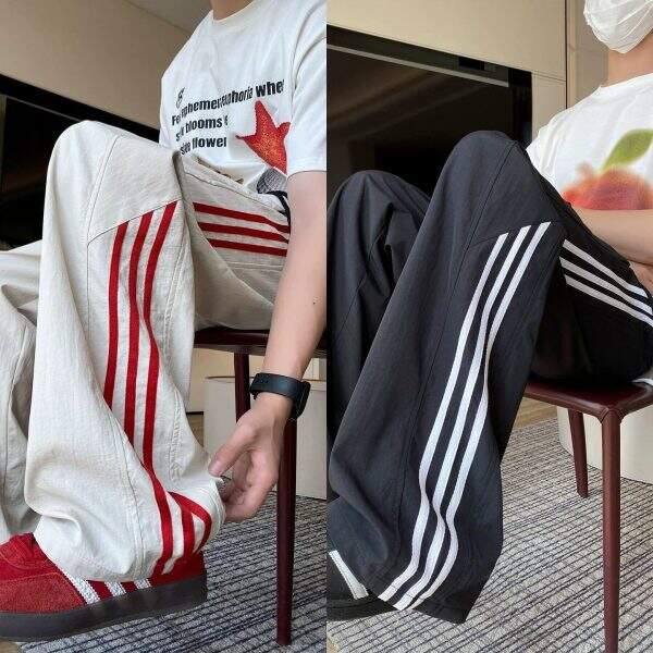 Straight leg wide pants - Image 4