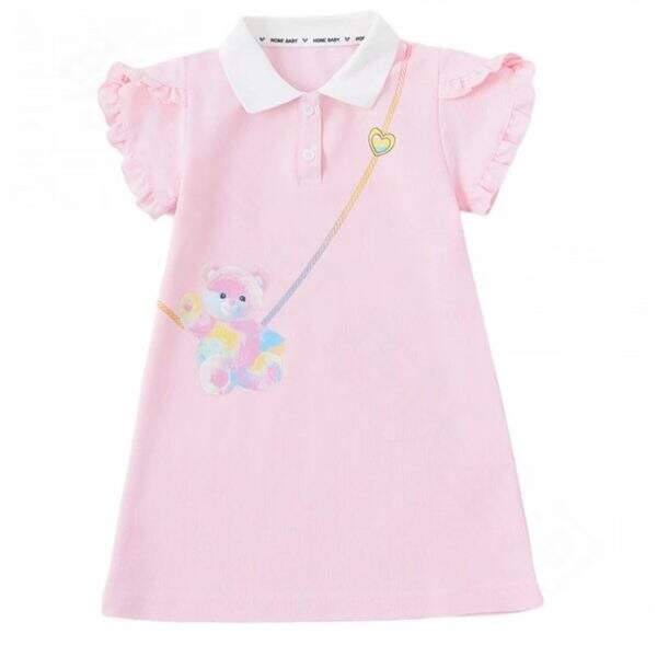 Princess Bear Cartoon Printed Short Skirt - Image 5