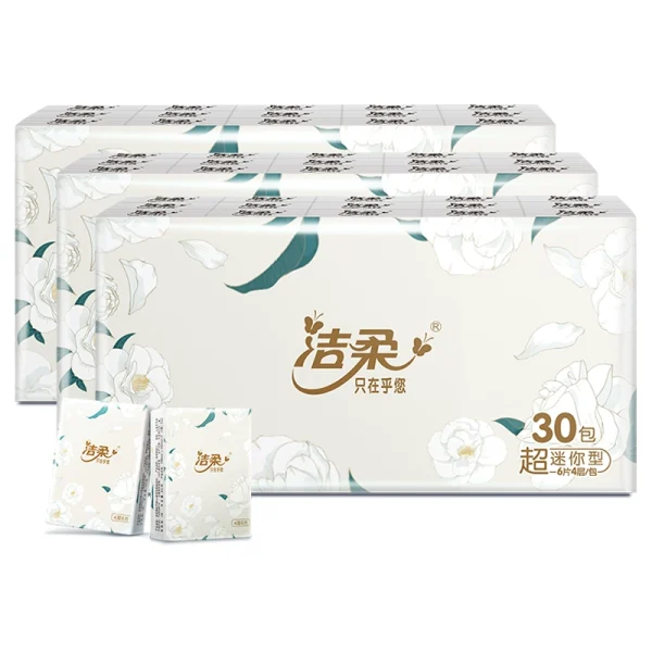 30 sheets of portable facial tissue - Image 2