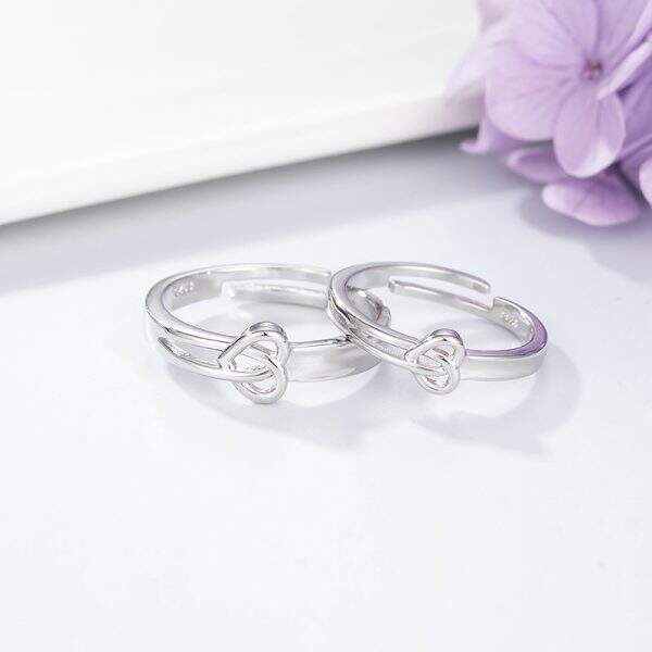Simple and stylish couple ring - Image 4