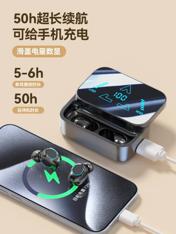 Wireless Bluetooth noise cancelling earphones - Image 5