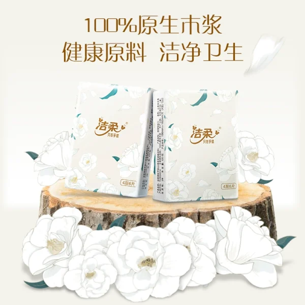 30 sheets of portable facial tissue - Image 5
