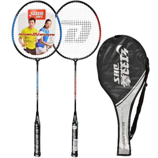 Red Double Happiness badminton racket 208 - Image 1