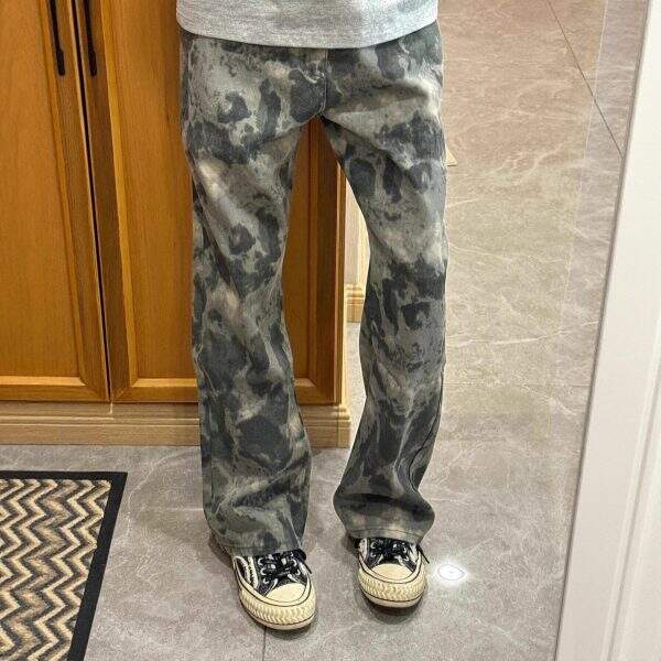 Cleanfit Camouflage Jeans for Men - Image 1