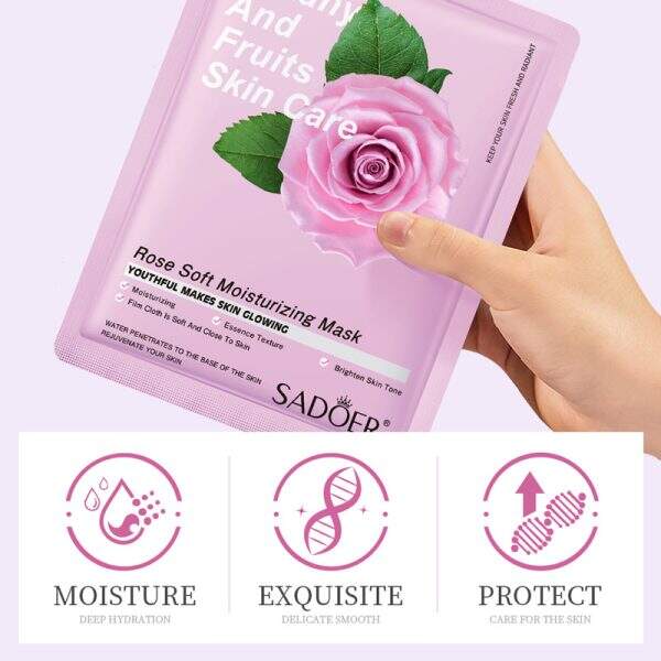 A facial mask that moisturizes, nourishes and softens the skin. - Image 3
