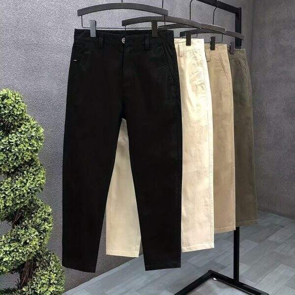 Men's trendy brand hanging suit pants - Image 1