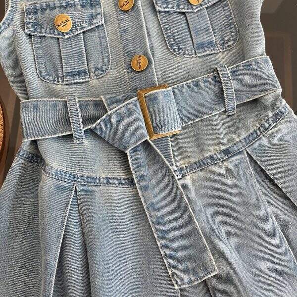 Children's princess skirt denim skirt - Image 4