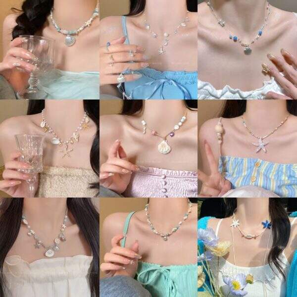 Shell bead necklace - Image 1