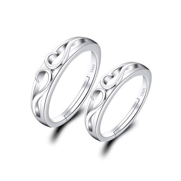 Fashionable and personalized couple ring - Image 5