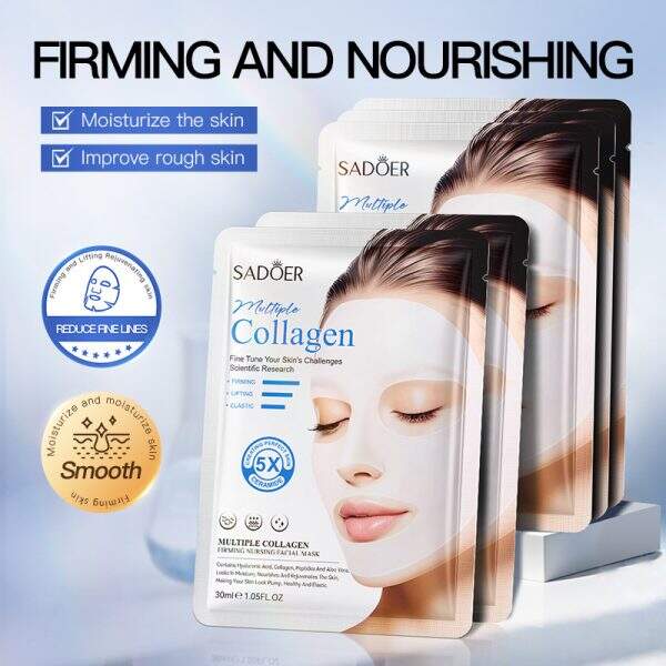 A facial mask that moisturizes, nourishes and softens the skin. - Image 1