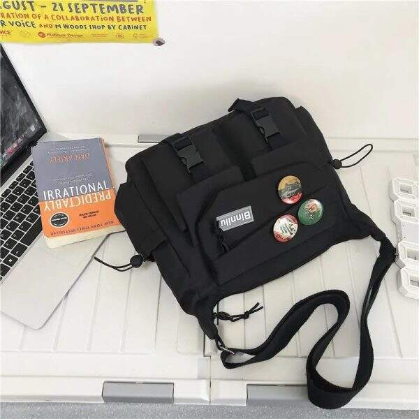 Men's and women's slanted backpacks - Image 4