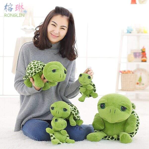 Cartoon cute eyed turtle plush toy - Image 2