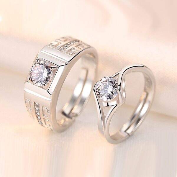 Couple diamond ring - Image 2
