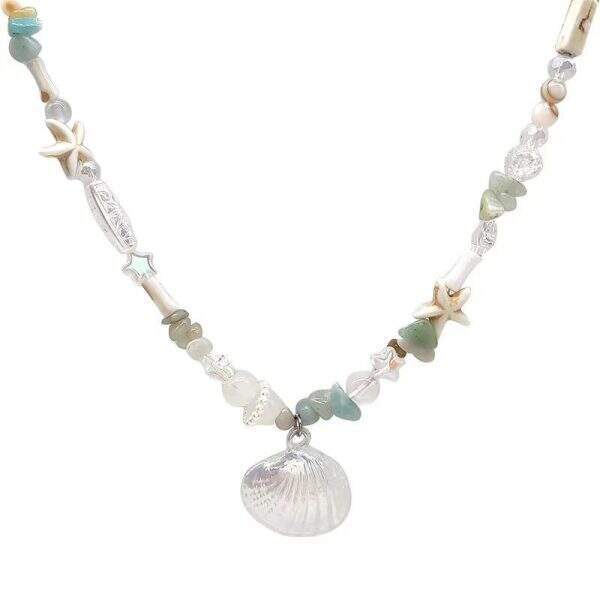 Shell bead necklace - Image 5
