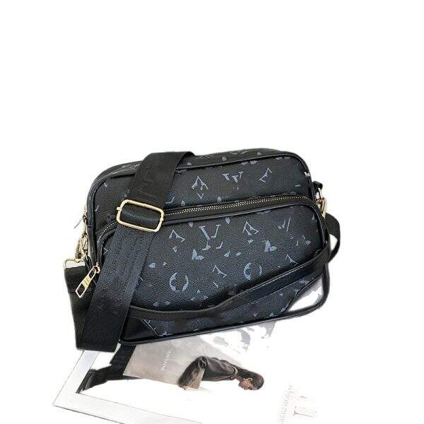 New retro letter logo men's bag - Image 5