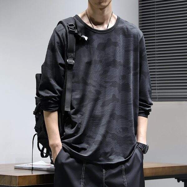 Quick drying men's long sleeved shirt - Image 3
