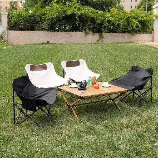 Portable folding chair, picnic chair - Image 4