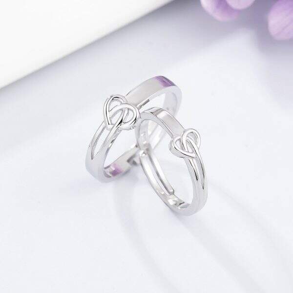 Simple and stylish couple ring - Image 2