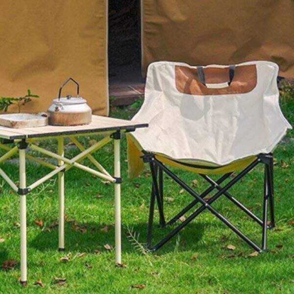 Portable folding chair, picnic chair - Image 4