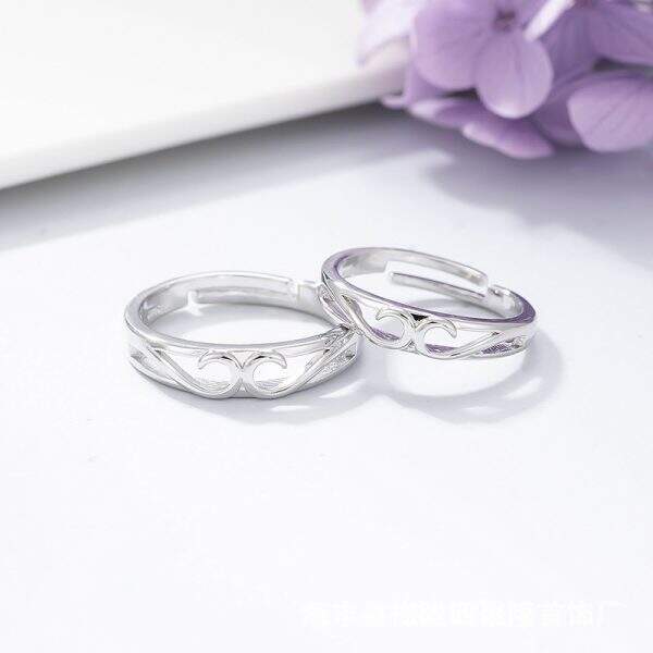 Fashionable and personalized couple ring - Image 4
