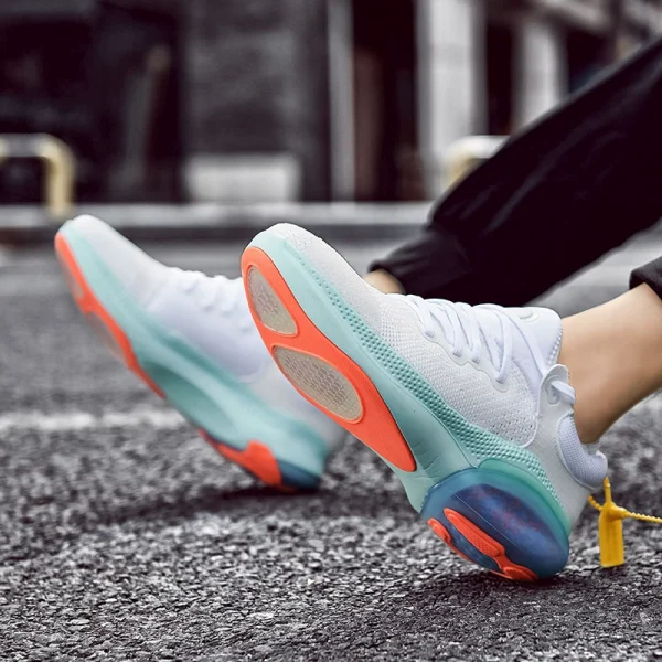 Running shoes, thick soled trendy shoes - Image 4