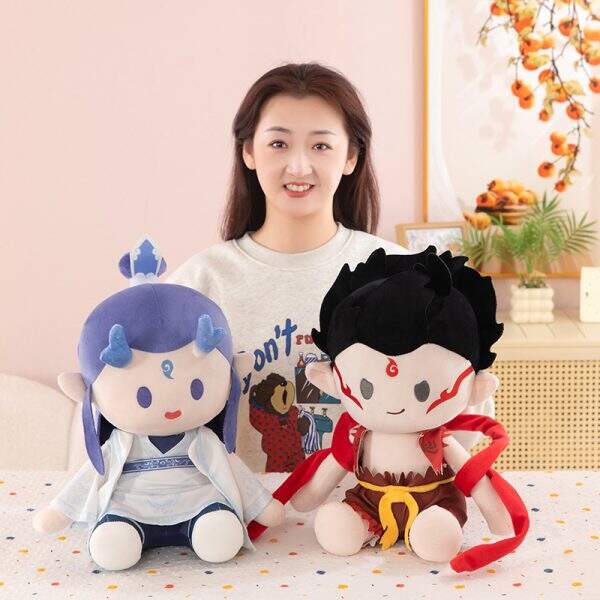 Nezha plush toy doll - Image 3