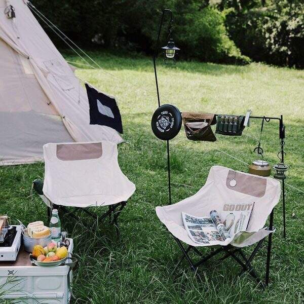Portable folding chair, picnic chair - Image 3