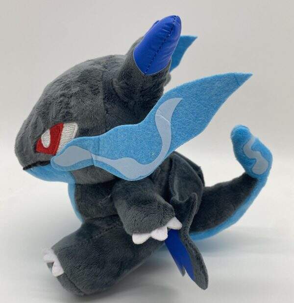 Fire breathing dragon plush toy black dragon yellow dragon - Image 4