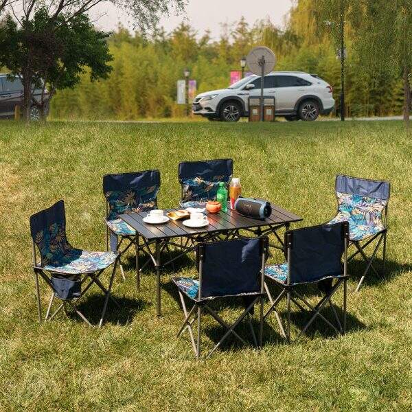 Portable picnic table for camping - Image 2