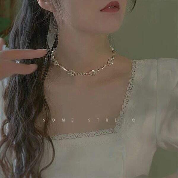 Pearl necklace for women - Image 1