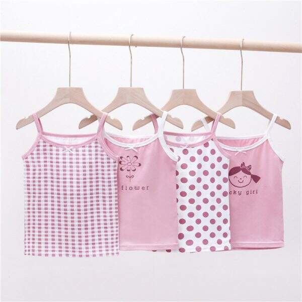 Girls' cotton vest - Image 1