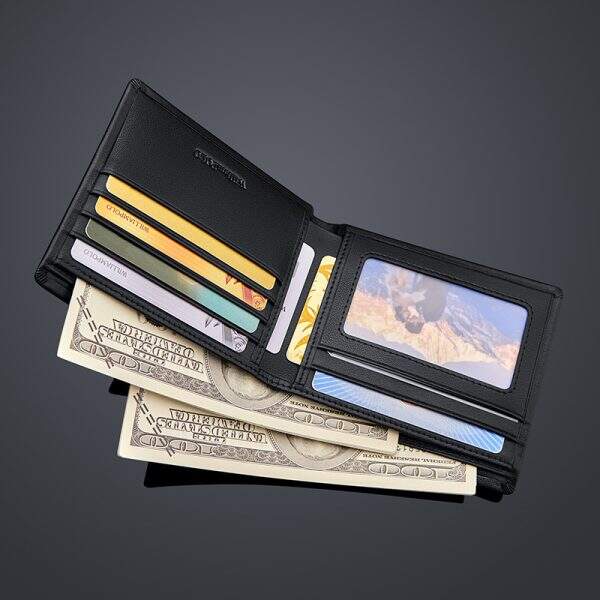 New King Paul Men's Genuine Leather Wallet - Image 3