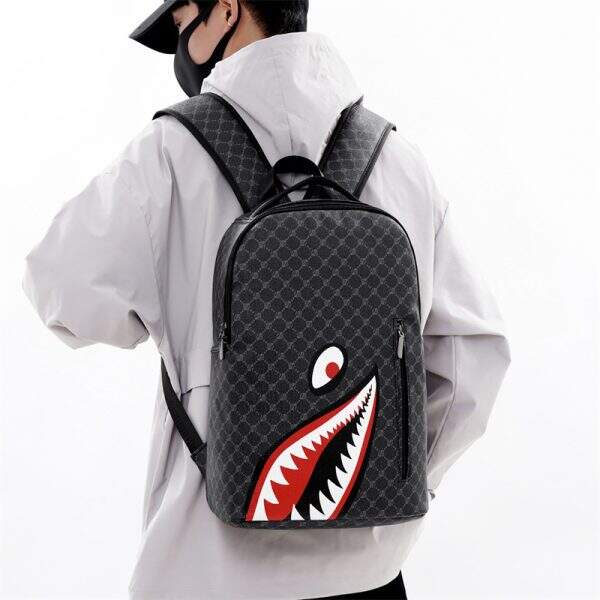 Shang Shark Backpack Male - Image 4