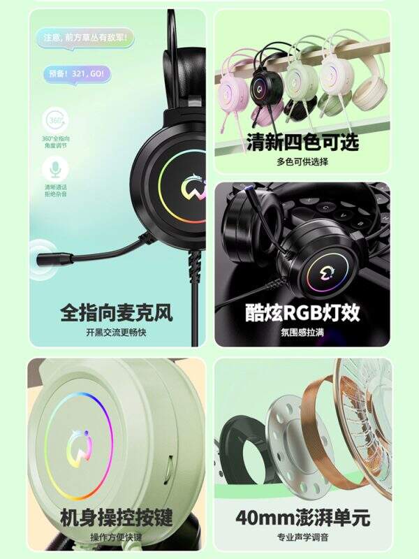 Cat Pattern Wireless Bluetooth Earphones - Image 2