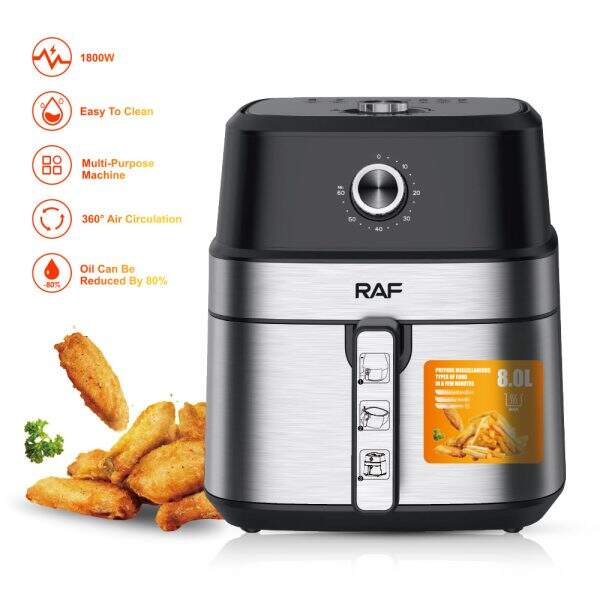 8-liter household oil-free fryer - Image 1