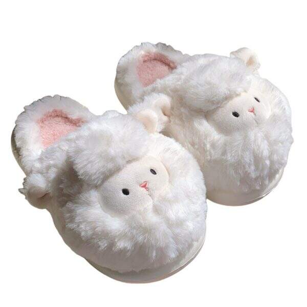 Cute Baotou hairy cotton shoes - Image 5