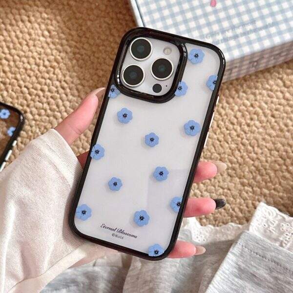 Black acrylic hard shell phone case - Image 3