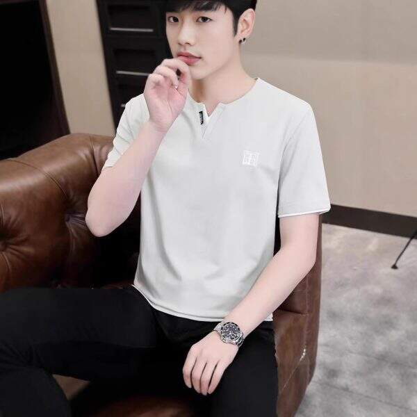 Men's T-shirt with short sleeves - Image 1