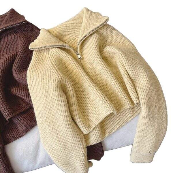 Loose V-neck sweater - Image 5