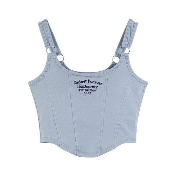 sleeveless tight-fitting top - Image 5