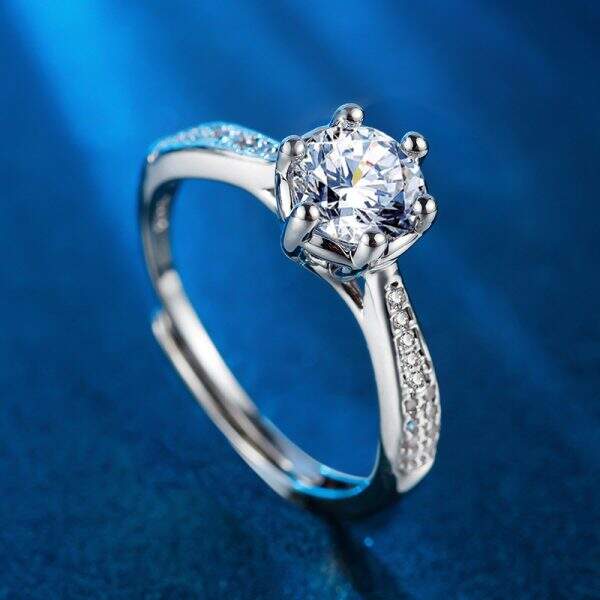 Six Claw Diamond Ring - Image 3