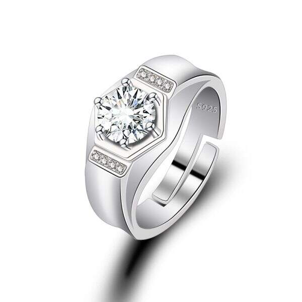 Moissanite imitation diamond ring - Image 5