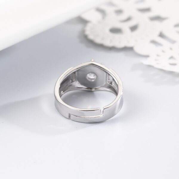 Moissanite imitation diamond ring - Image 4