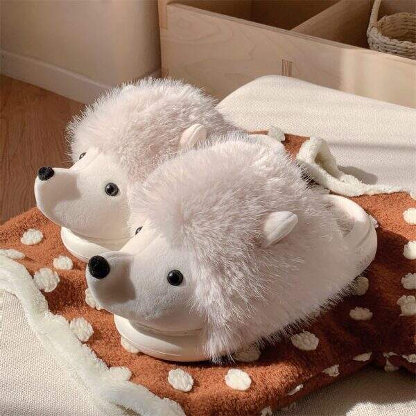 Warm furry cotton shoes - Image 1