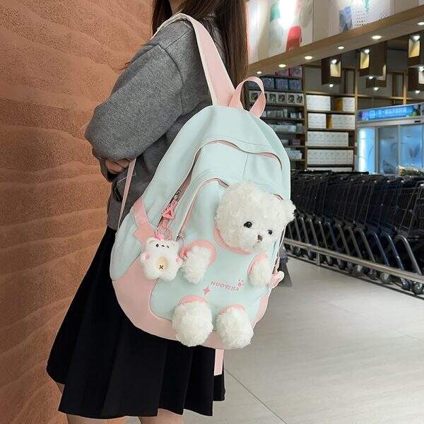 Cute little bear backpack backpack - Image 4
