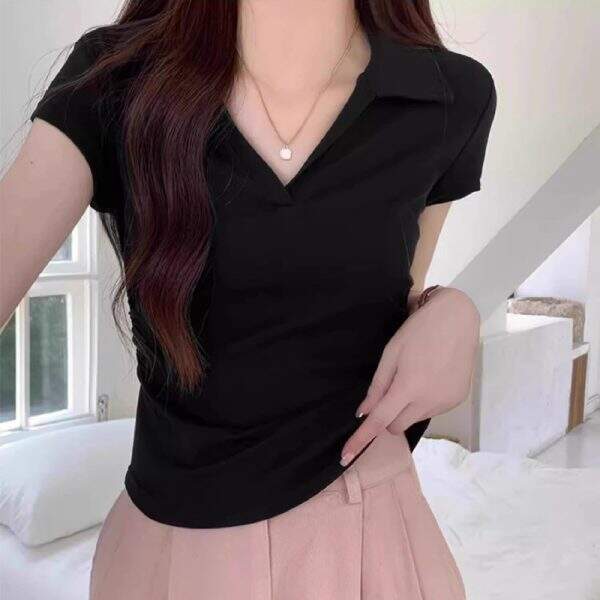 Women's short sleeved T-shirt - Image 4