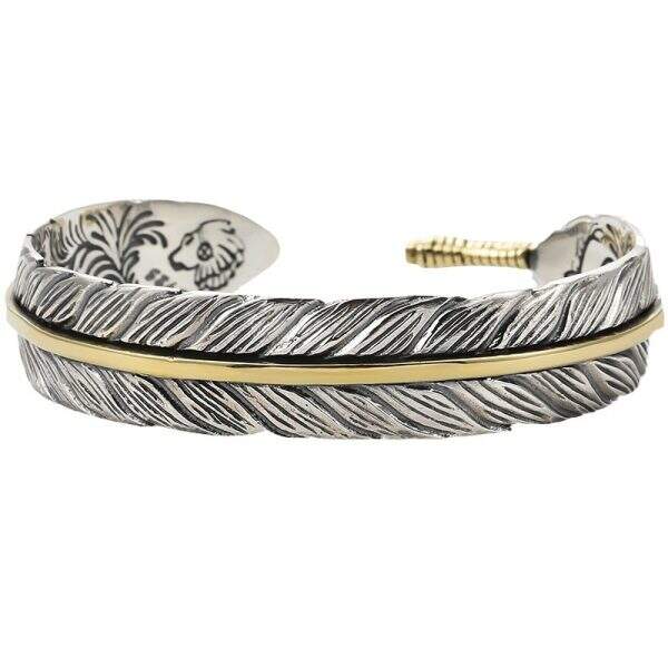 Tang Grass Feather Bracelet for Men - Image 5
