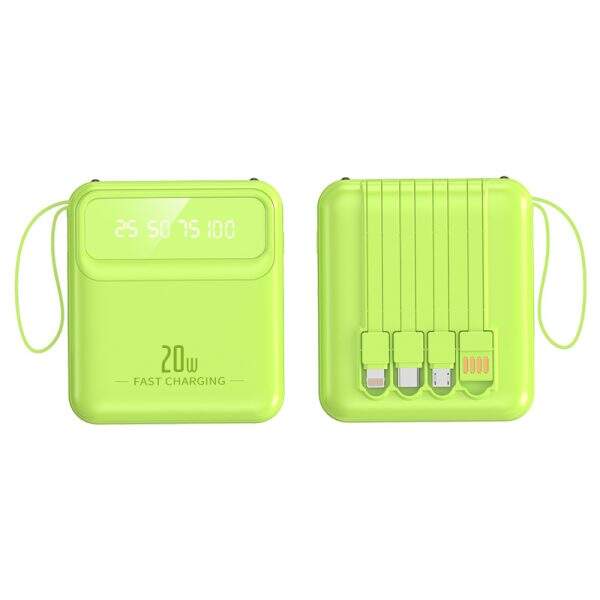 New portable power bank with 20000 mAh capacity and built-in cable - Image 5